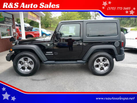 2015 Jeep Wrangler for sale at R&S Auto Sales in Linden PA