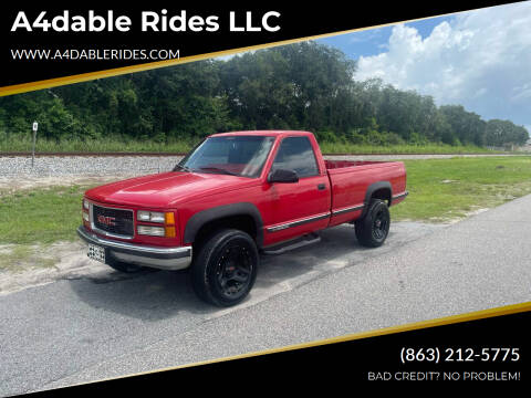 2000 GMC C/K 2500 Series for sale at A4dable Rides LLC in Haines City FL