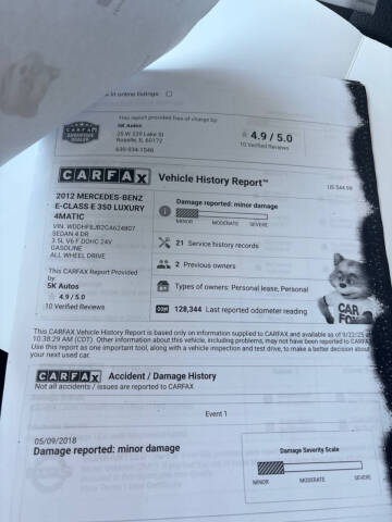 2012 Mercedes-Benz E-Class