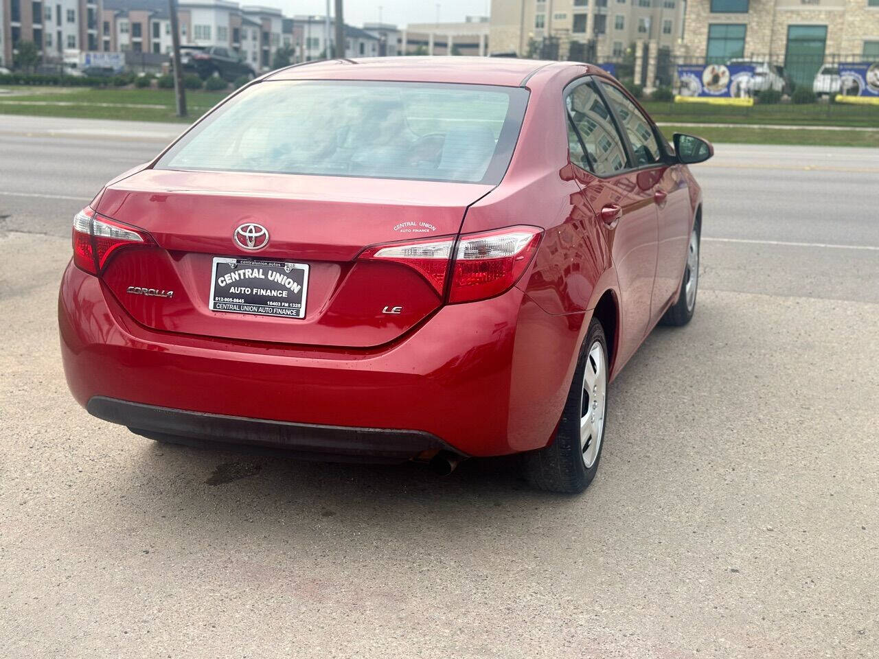 2016 Toyota Corolla for sale at Central Union Auto Finance LLC in Austin, TX