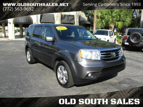 2012 Honda Pilot for sale at OLD SOUTH SALES in Vero Beach FL