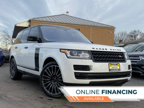 2017 Land Rover Range Rover for sale at Bristol Auto Mall in Levittown PA