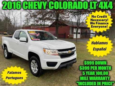 2016 Chevrolet Colorado for sale at D&D Auto Sales, LLC in Rowley MA
