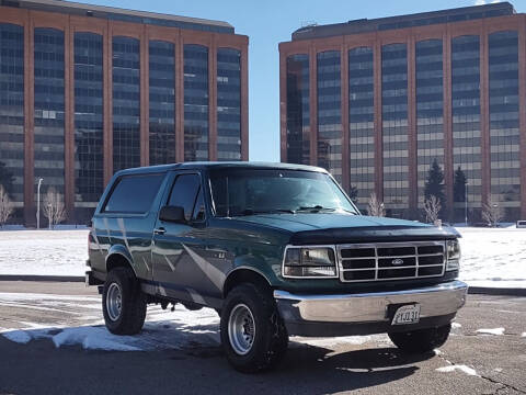 1996 Ford Bronco for sale at Pammi Motors in Glendale CO