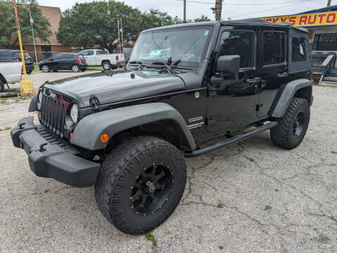 2012 Jeep Wrangler Unlimited for sale at RICKY'S AUTOPLEX in San Antonio TX