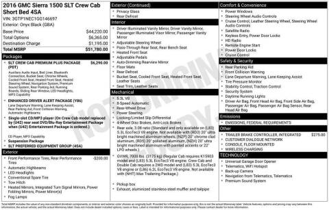 2016 GMC Sierra 1500