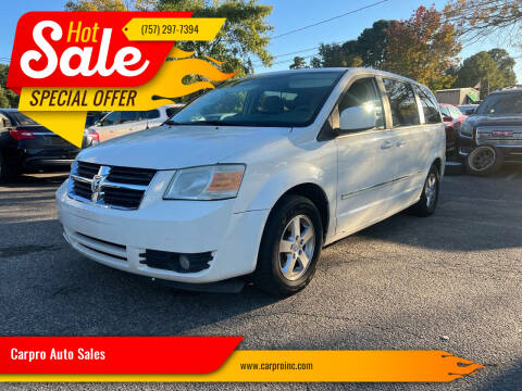 2008 Dodge Grand Caravan for sale at Carpro Auto Sales in Chesapeake VA