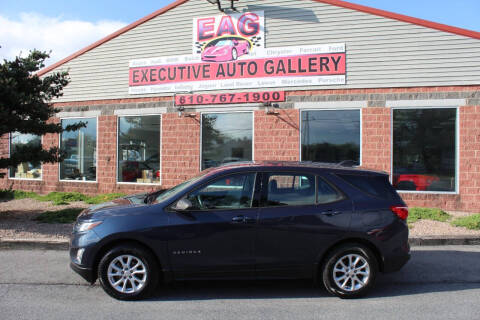 2018 Chevrolet Equinox for sale at EXECUTIVE AUTO GALLERY INC in Walnutport PA