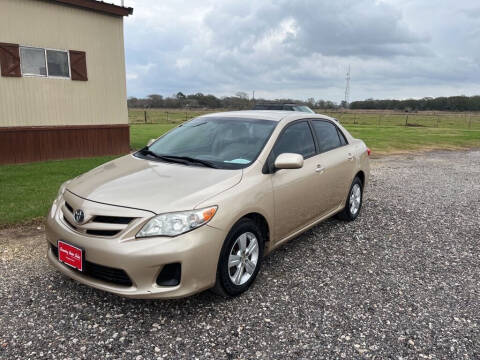 2011 Toyota Corolla for sale at COUNTRY AUTO SALES in Hempstead TX