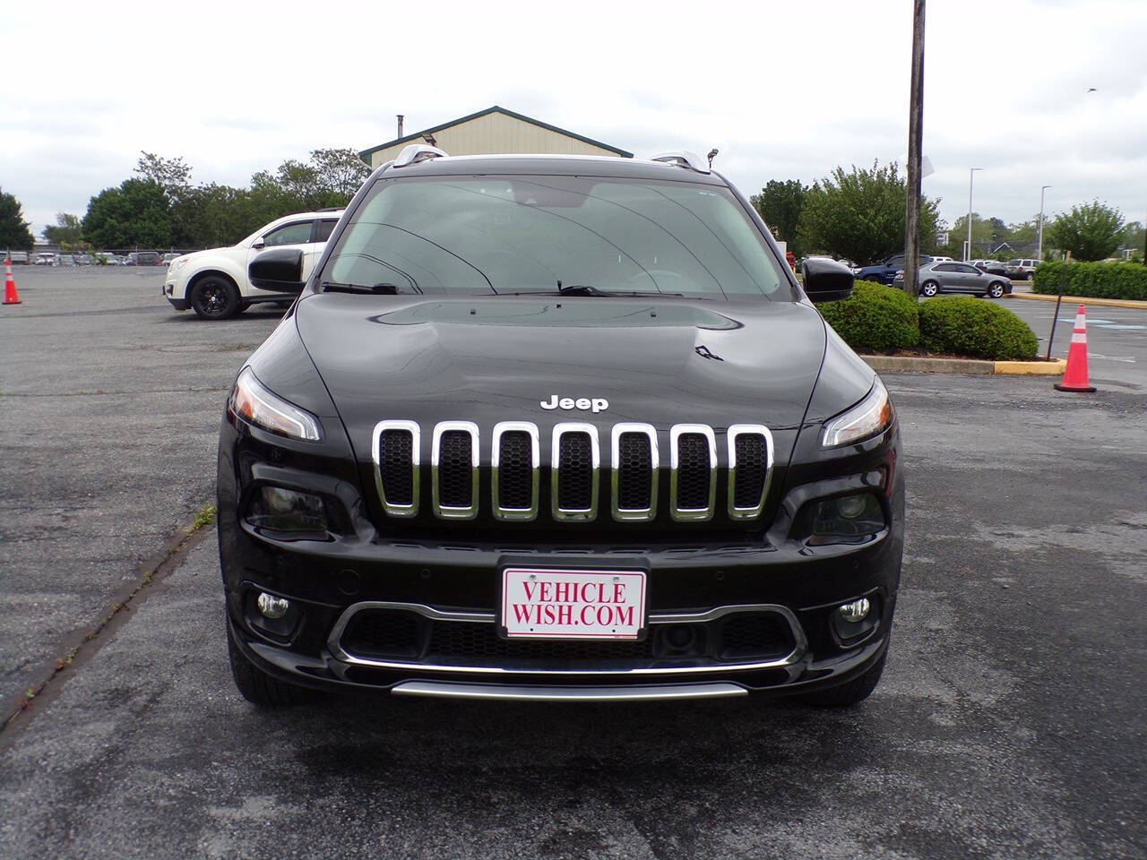 Black 2017 Jeep Cherokee Overland 4x4 Overland 4dr SUV 2