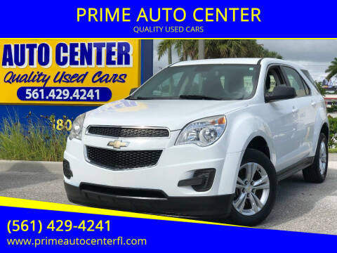 2014 Chevrolet Equinox for sale at PRIME AUTO CENTER in Palm Springs FL