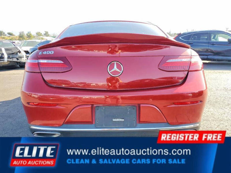 2018 Mercedes-Benz E-Class E 400