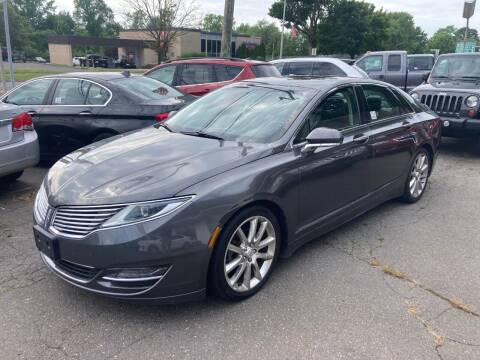 2015 Lincoln MKZ Hybrid for sale at ENFIELD STREET AUTO SALES in Enfield CT
