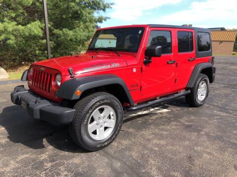 2014 Jeep Wrangler Unlimited for sale at Branford Auto Center in Branford CT