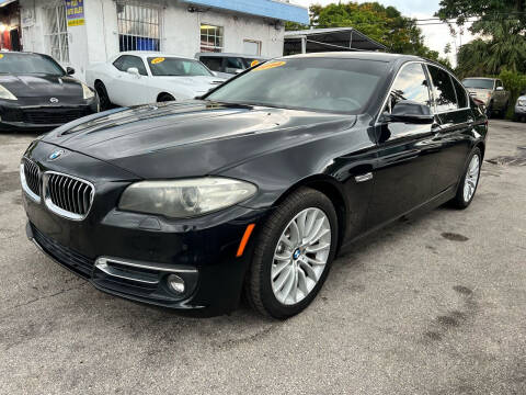 2014 BMW 5 Series for sale at Plus Auto Sales in West Park FL