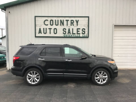 2012 Ford Explorer for sale at COUNTRY AUTO SALES LLC in Greenville OH