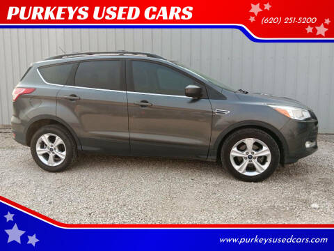 2016 Ford Escape for sale at PURKEYS USED CARS in Coffeyville KS