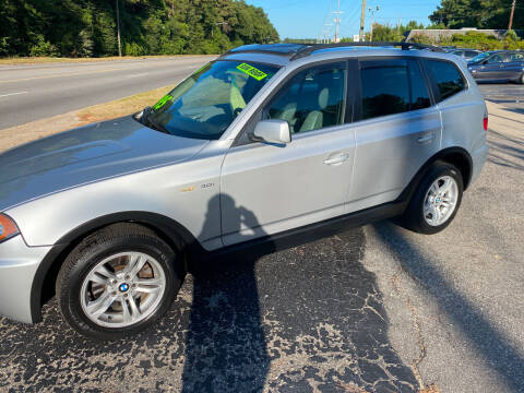 2006 BMW X3 for sale at TOP OF THE LINE AUTO SALES in Fayetteville NC