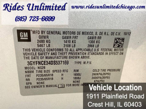 2013 Cadillac SRX Luxury Collection