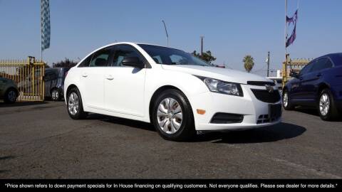 2012 Chevrolet Cruze for sale at Westland Auto Sales on 7th in Fresno CA