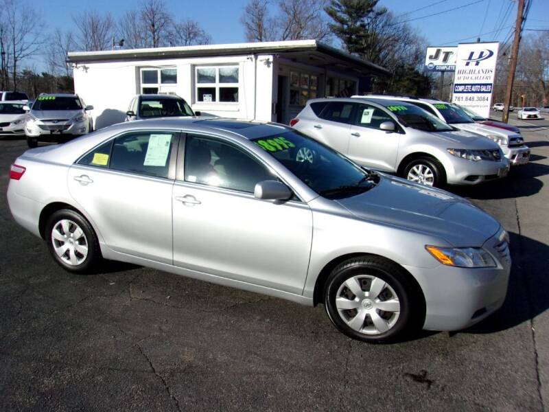2007 Toyota Camry for sale at Highlands Auto Gallery in Braintree MA