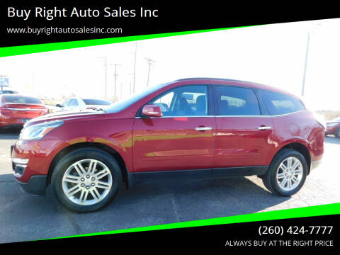 2013 Chevrolet Traverse for sale at Buy Right Auto Sales Inc in Fort Wayne IN