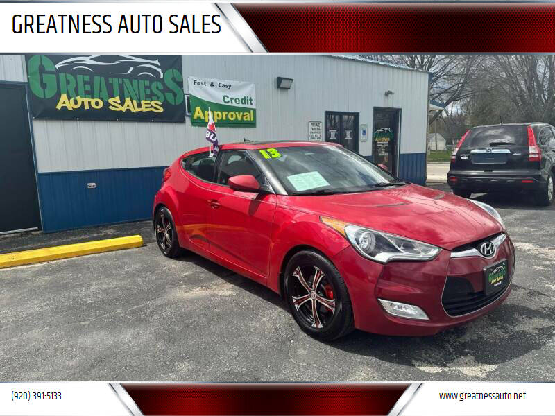 2013 Hyundai VELOSTER for sale at GREATNESS AUTO SALES in Green Bay, WI