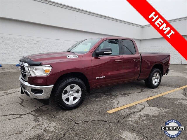 Used 2021 RAM Ram 1500 Pickup Big Horn/Lone Star with VIN 1C6SRFBT8MN699242 for sale in Claremore, OK