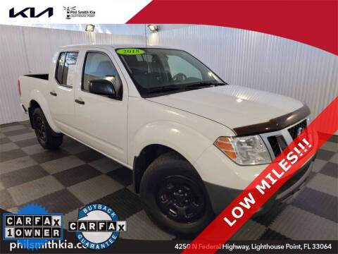 2018 Nissan Frontier for sale at PHIL SMITH AUTOMOTIVE GROUP - Phil Smith Kia in Lighthouse Point FL