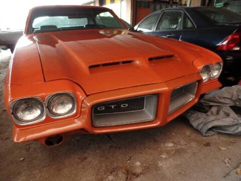 1972 Pontiac GTO for sale at SARCO ENTERPRISE inc in Houston TX