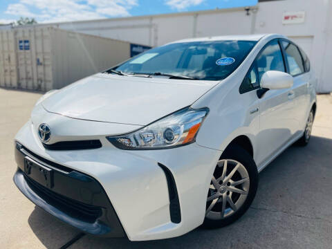 2015 Toyota Prius v for sale at powerful cars auto group llc in Houston TX