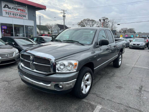 2008 Dodge Ram 1500 for sale at AutoPro Virginia LLC in Virginia Beach VA