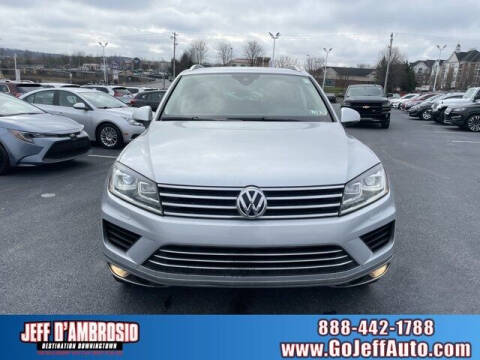 2016 Volkswagen Touareg for sale at Jeff D'Ambrosio Auto Group in Downingtown PA