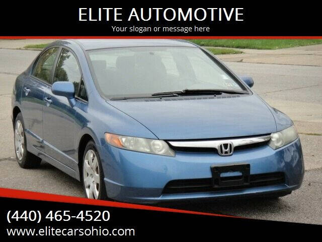 2006 Honda Civic for sale at ELITE CARS OHIO LLC in Solon OH