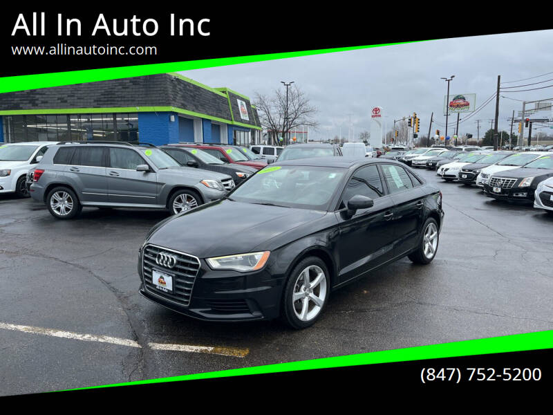 2015 Audi A3 for sale at All In Auto Inc in Palatine IL