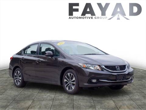 2013 Honda Civic for sale at FAYAD AUTOMOTIVE GROUP in Pittsburgh PA