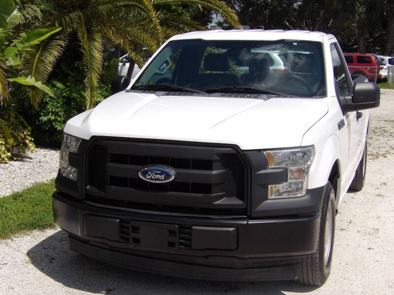 Used 2017 Ford F-150 XL with VIN 1FTMF1C88HKC22244 for sale in Fort Myers, FL