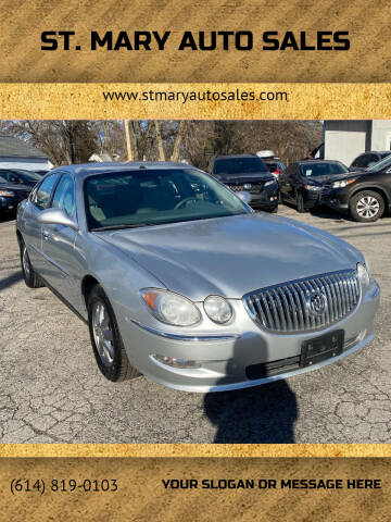 2009 Buick LaCrosse for sale at St. Mary Auto Sales in Hilliard OH