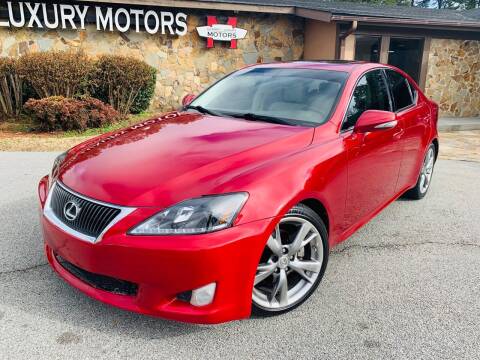 2010 Lexus IS 250 for sale at Classic Luxury Motors in Buford GA