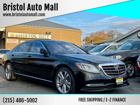 2018 Mercedes-Benz S-Class for sale at Bristol Auto Mall in Levittown PA