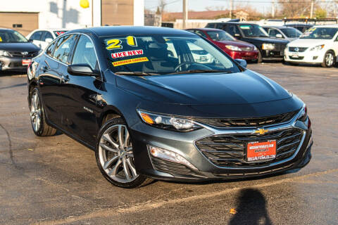 2021 Chevrolet Malibu for sale at Nissi Auto Sales in Waukegan IL