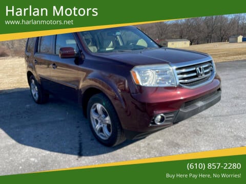 2012 Honda Pilot for sale at Harlan Motors in Parkesburg PA