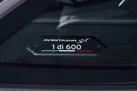 2016 Lamborghini Aventador LP 750-4 SV
