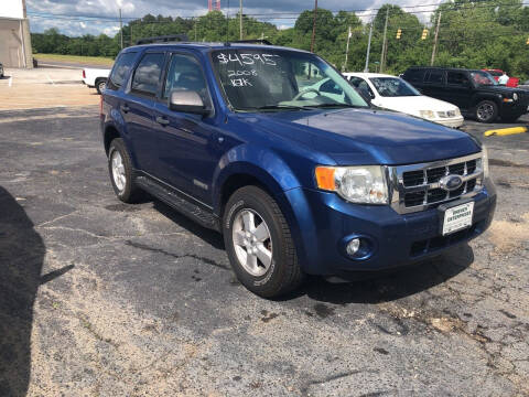 2008 Ford Escape for sale at Brewer Enterprises in Greenwood SC