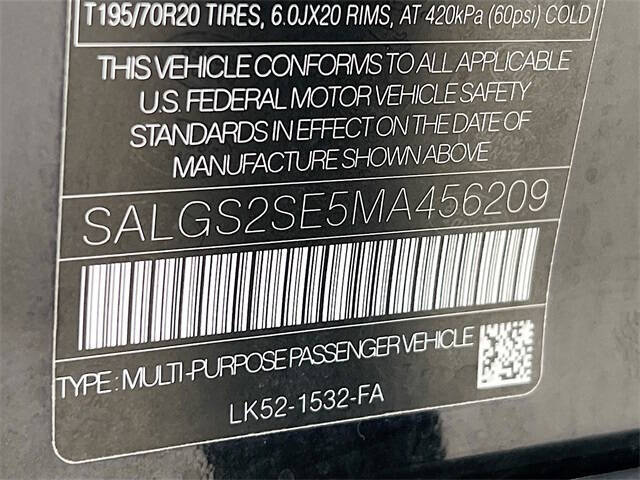 2021 Land Rover Range Rover P525 HSE Westminster Edition