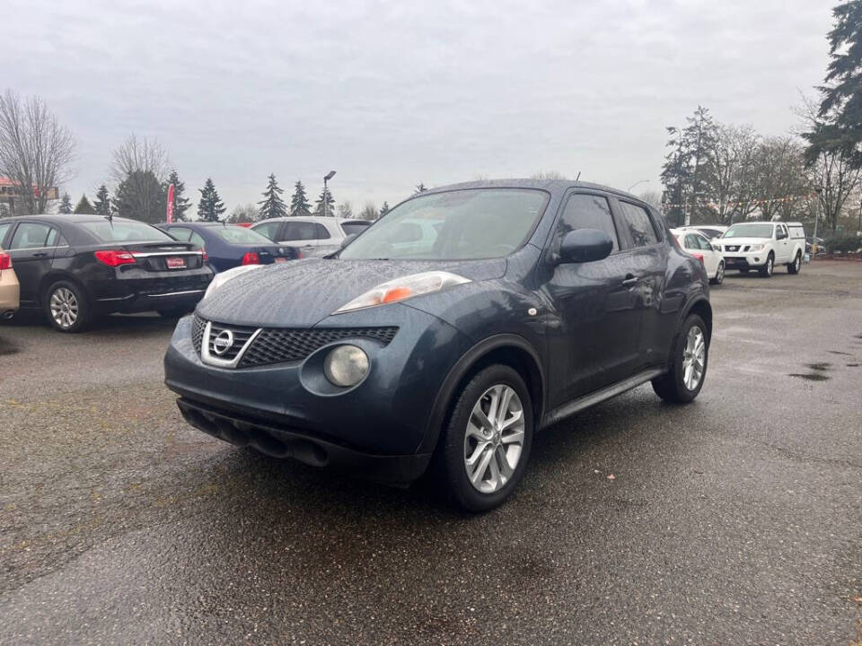 2011 Nissan JUKE for sale at PLATINUM AUTO SALES INC in Lacey, WA