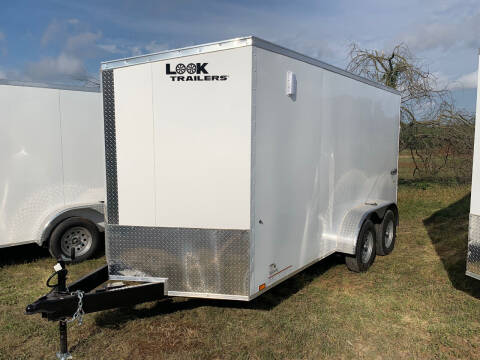 2023 Look Trailers 7X14+V RAMP for sale at Trophy Trailers in New Braunfels TX