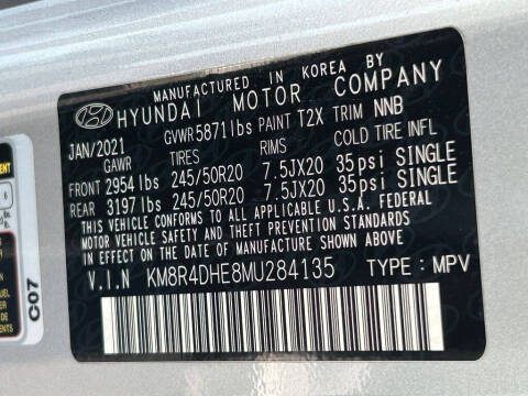 2021 Hyundai Palisade SEL