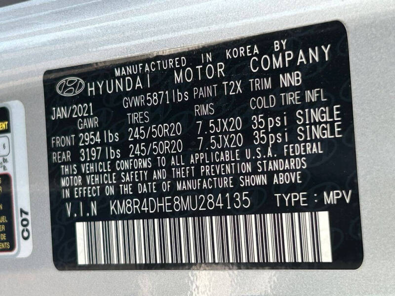 2021 Hyundai Palisade SEL