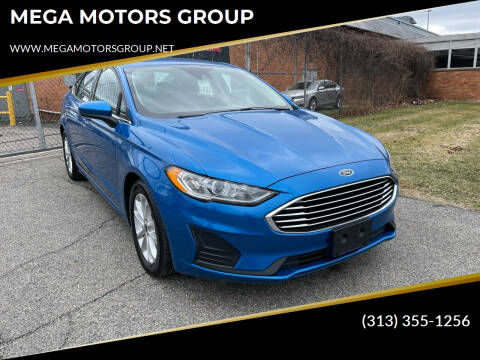 2019 Ford Fusion for sale at MEGA MOTORS GROUP in Redford MI